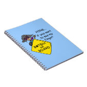 De Humor van de Woede van de weg Notitieboek (Rechterzijde)