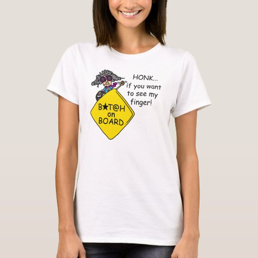 De Humor van de Woede van de weg T-shirt (Voorkant)
