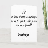 De humor van het Moederdag van de vrouw Kaart (Achterkant)