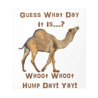De Hump Dag Notitieblok