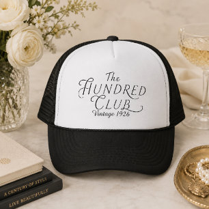 De Hundred Club Vintage 100ste Verjaardag Trucker Pet