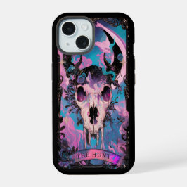 De Hunt Tarot Kaart Witchy Vibes iPhone case iPhone 15 Hoesje