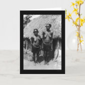 De Hut 1920 van de Soedan van de Vrouwen van Kaart (Gele Bloem)