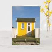 De hut van het strand, Aero Kaart (Gele Bloem)