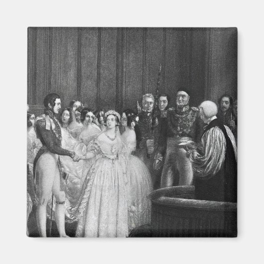 De huwelijksceremonie magneet (Voorkant)