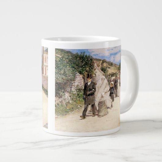 De huwelijksmars van Robinson,  Passen getrouwd Extra Grote Mok (Voorkant rechts)