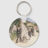 De huwelijksmars van Robinson, Passen getrouwd Sleutelhanger (Voorkant)