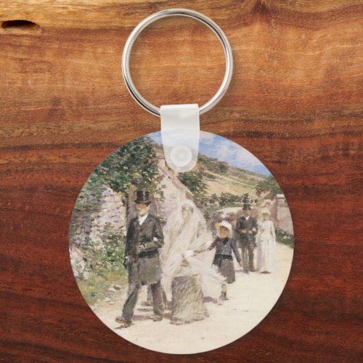 De huwelijksmars van Robinson, Passen getrouwd Sleutelhanger (Voorkant)