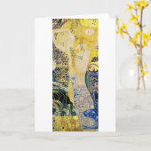 De Hydra, Gustav Klimt Kaart (Gele Bloem)