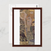 De hydra van Klimt Gustav Briefkaart (Voorkant / Achterkant)