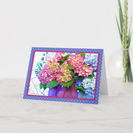 De hydrangea hortensia kleurt & grenzen II Kaart