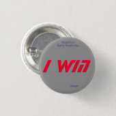 De I Win Button (Voorkant /achterkant)