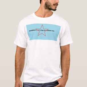 de IAMservant is de vertaalde T-shirt