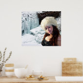 De Ice Queen en haar Palace Poster (Keuken)