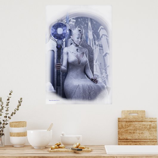 De Ice Queen Poster (Keuken)