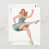 De Iceman pingelen Briefkaart (Voorkant / Achterkant)