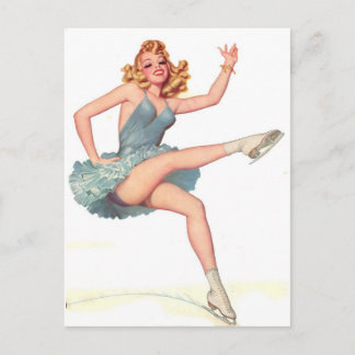 De Iceman pingelen Briefkaart