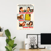 De ici à l'éternité 1953 Affiche de film IMPRIMÉE (Bureau à domicile)