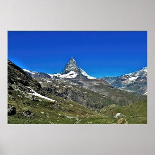 De Iconic Matterhorn Poster