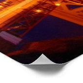 De iconische brug met San Francisco Poster (Hoek)