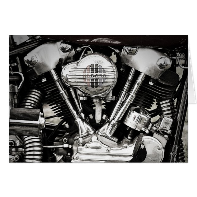 De iconische motorkaart (Voorkant Horizontaal)