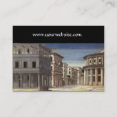 DE IDEALE STAD VISITEKAARTJE (Achterkant)