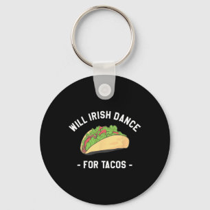 De Ierse dans wordt gespeeld door Tacos St. Patric Sleutelhanger