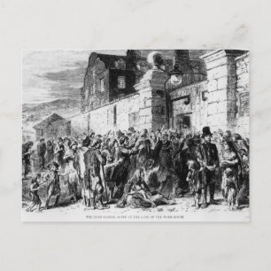 De Ierse hongersnood Briefkaart