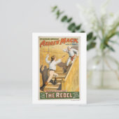 De Ierse rebellenbeweging Drama - Fencing Briefkaart (Staand voorkant)