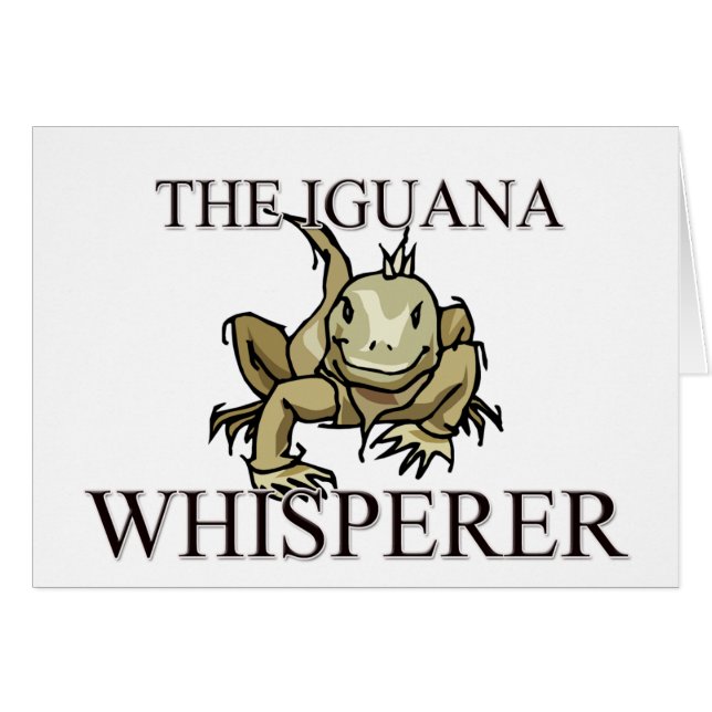 De Iguana Whisperer (Voorkant Horizontaal)