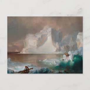 De ijsbergen van de Frederic Edwin Church Briefkaart