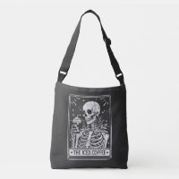 De ijskoffie skelet Halloween koffie liefhebber