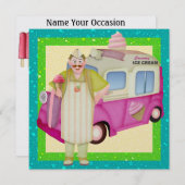 De ijswagen - SRF Kaart (Voorkant / Achterkant)