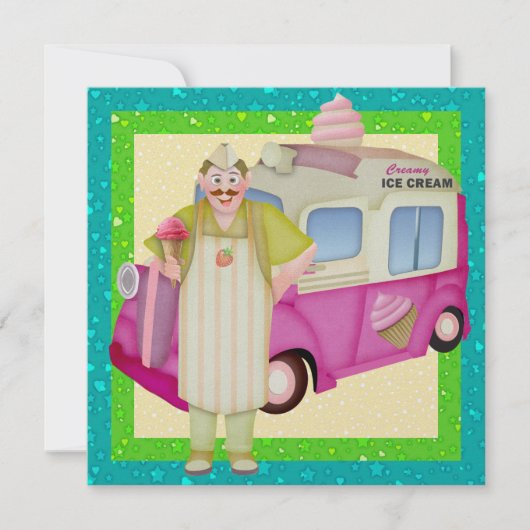 De ijswagen - SRF Kaart (Voorkant)