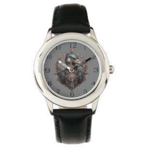 De ijzeren snavel: een steampunk ibis horloge