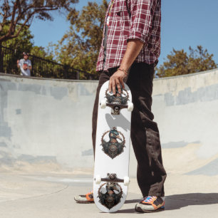 De ijzeren snavel: een steampunk ibis skateboard