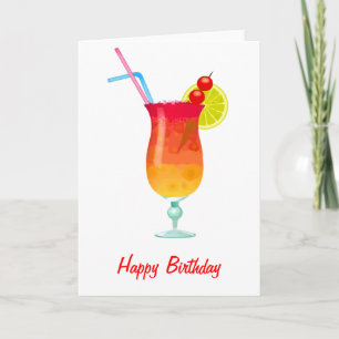 De ijzige Tropische Stempel van de Rum Kaart