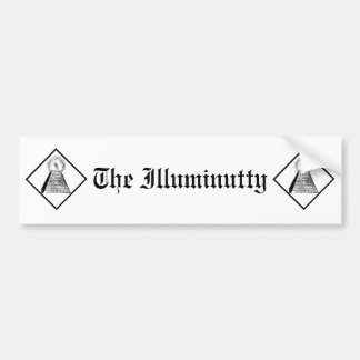 De illuminiteit bumpersticker