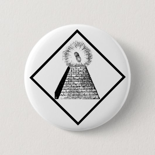 De illuminiteit ronde button 5,7 cm (Voorkant)