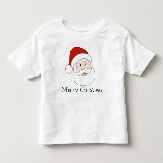 De Illustratie & de Tekst van de Kerstman Kinder Shirts (Voorkant)
