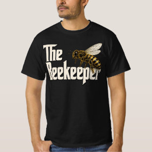 De Imker Bij Imker Die Bijenstal Koel Houdt Leuk T-shirt