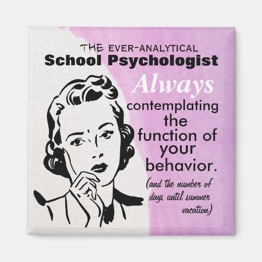 De immer analytische school psycholoog magneet (Voorkant)