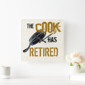De in ruste Cook Wall klok (Huis)
