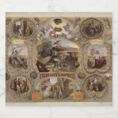 De Inbriate's Express Americana Bier Etiket (Enkel label)