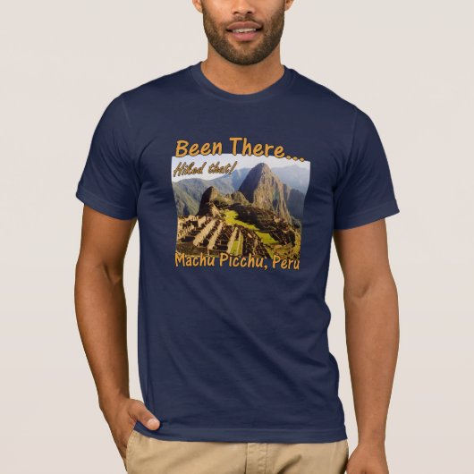 De Inca Trail - Machu Picchu T-shirt (Voorkant)