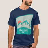 De Inca Trail Peru Machu Picchu Hiking Camping T-shirt (Voorkant)