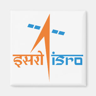 De Indian Space Research Organization - ISRO Magneet
