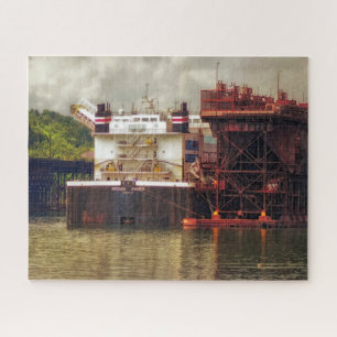 De Indiana Two Harbors Minnesota op Lake Superior Legpuzzel
