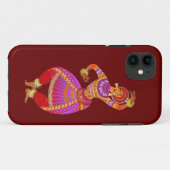 De Indiase danser Case-Mate iPhone Case (Achterkant (horizontaal))