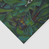 De Indiase kerk door Emily Carr Tissuepapier (Detail)